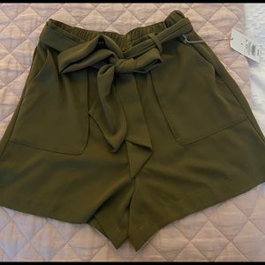 Tie waist shorts- a new day